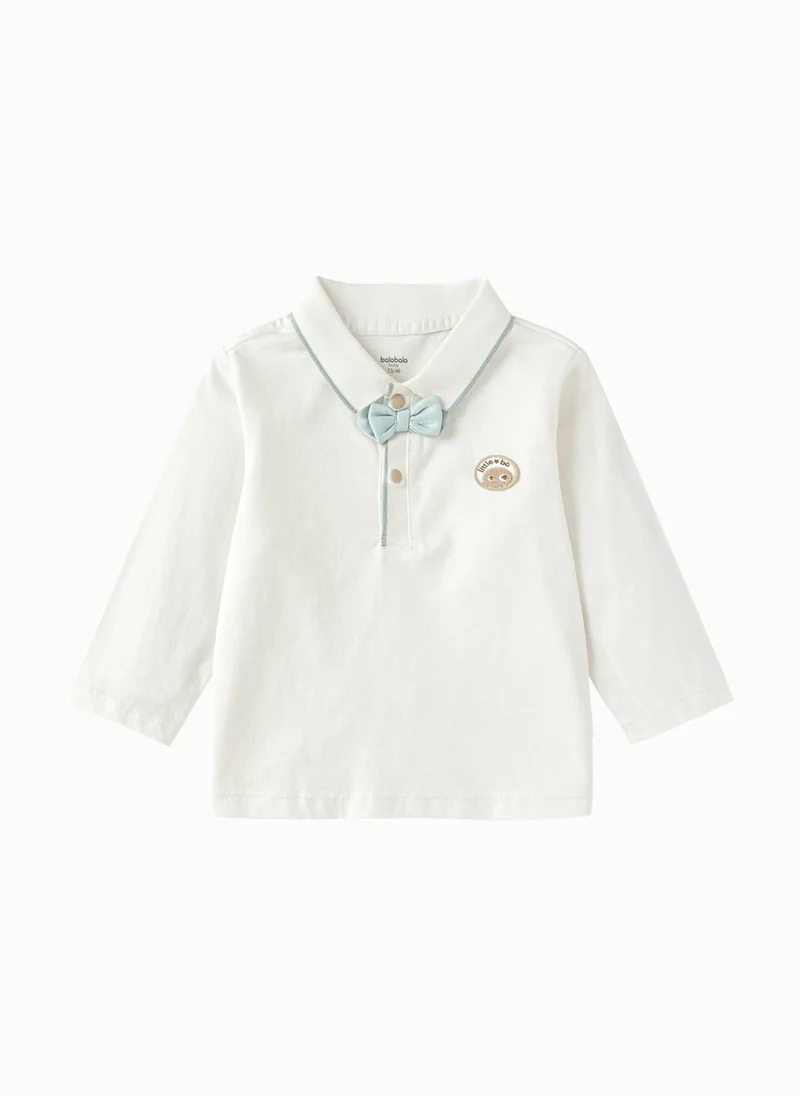 Baby Boys Lapel long sleeve T-shirt